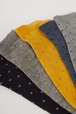 جوراب مچی مردانه چند رنگ دفاکتو