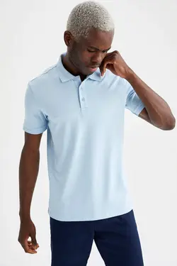 پولوشرت مردانه آبی دفاکتو