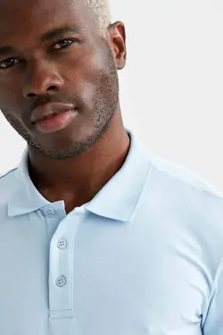 پولوشرت مردانه آبی دفاکتو