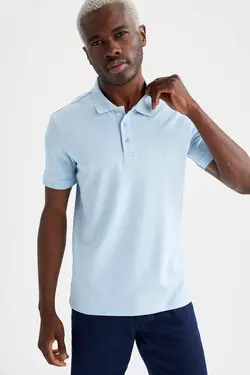 پولوشرت مردانه آبی دفاکتو