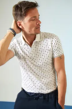 پولوشرت مردانه سفید دفاکتو