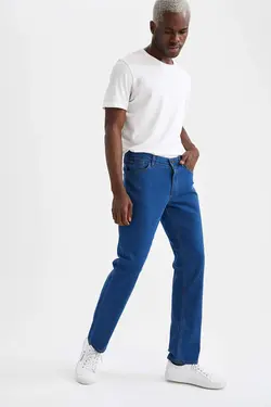 شلوار جین Regular Fit مردانه آبی دفاکتو
