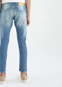 شلوار جین Skinnyمردانه سبز دفاکتو