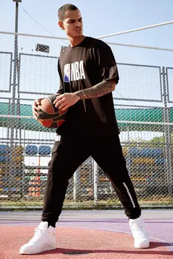 شلوار راحتی جاگر مردانه سیاه دفاکتو