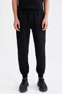 شلوار راحتی جاگر مردانه سیاه دفاکتو