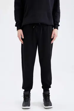 شلوار راحتی جاگر مردانه سیاه دفاکتو