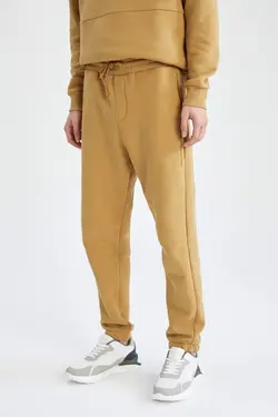 شلوار راحتی جاگر مردانه  زرد دفاکتو