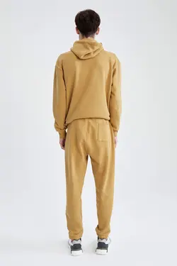 شلوار راحتی جاگر مردانه  زرد دفاکتو