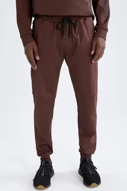 شلوار راحتی جاگر مردانه قهوه ای دفاکتو