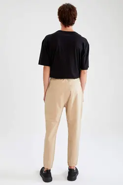 شلوار راحتی جاگر مردانه بژ دفاکتو