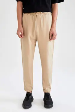 شلوار راحتی جاگر مردانه بژ دفاکتو