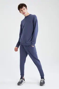 شلوار راحتی جاگر مردانه نیلی دفاکتو