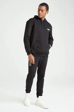 شلوار راحتی جاگر مردانه سیاه دفاکتو