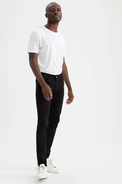 شلوار کتان مردانه سیاه دفاکتو