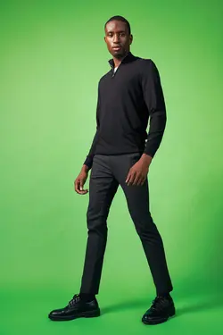 شلوار کتان مردانه سیاه دفاکتو