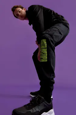 شلوار کتان مردانه سیاه دفاکتو