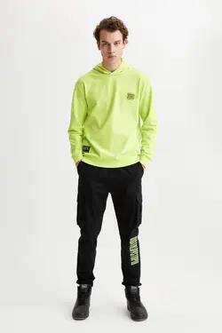 شلوار کتان مردانه سیاه دفاکتو