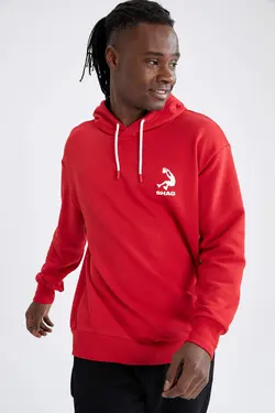 هودی مردانه قرمز دفاکتو