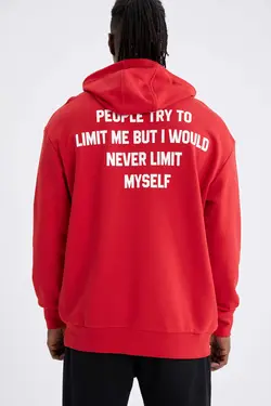 هودی مردانه قرمز دفاکتو