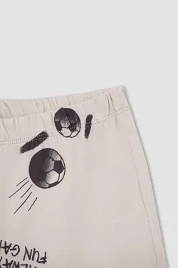 ست لباس راحتی پسرانه سفید تیره دفاکتو