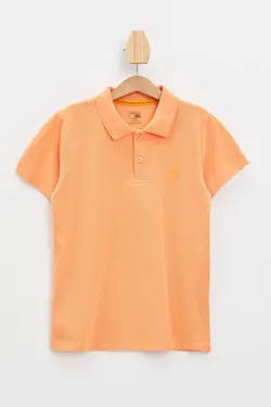 پولوشرت پسرانه نارنجی دفاکتو