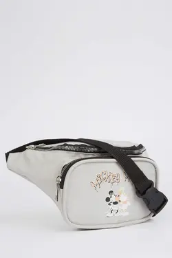 کیف کمری دخترانه بژ دفاکتو