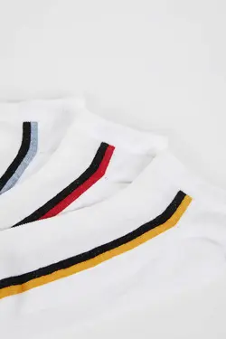 جوراب مچی مردانه سفید دفاکتو