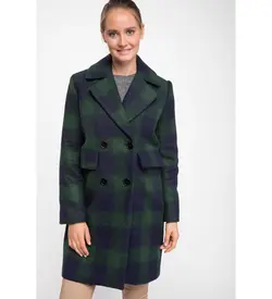 پالتو چهارخانه زنانه دفاکتو