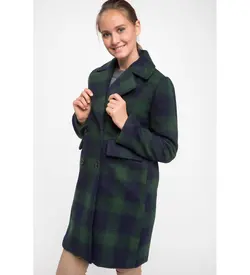 پالتو چهارخانه زنانه دفاکتو