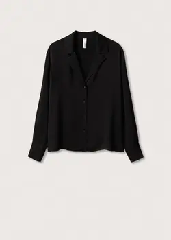 شومیز زنانه مشکی منگو