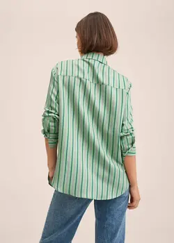 شومیز زنانه سبز منگو