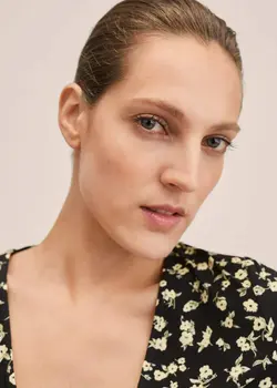 پیراهن بلند زنانه مشکی منگو