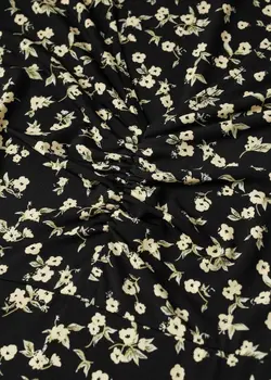 پیراهن بلند زنانه مشکی منگو