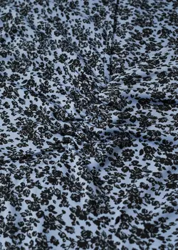 پیراهن بلند زنانه آبی منگو