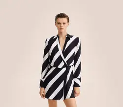 پیراهن کوتاه زنانه مشکی منگو