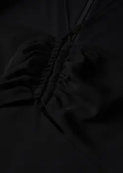 پیراهن کوتاه زنانه مشکی منگو