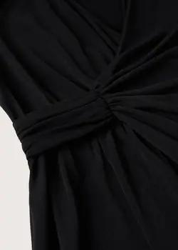 پیراهن کوتاه زنانه مشکی منگو