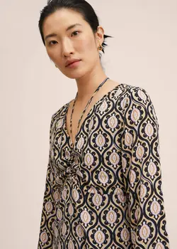 پیراهن کوتاه زنانه مشکی منگو