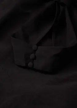 پیراهن کوتاه زنانه مشکی منگو