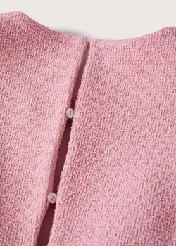 پیراهن کوتاه زنانه پاستل صورتی منگو