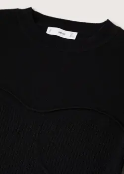 پیراهن کوتاه زنانه مشکی منگو