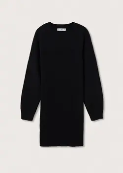 پیراهن کوتاه زنانه مشکی منگو