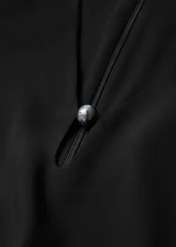 پیراهن کوتاه زنانه مشکی منگو