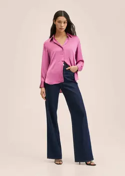 شومیز زنانه صورتی منگو