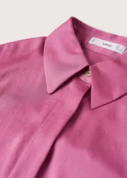 شومیز زنانه صورتی منگو