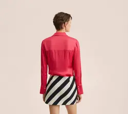 شومیز زنانه سرخابی منگو