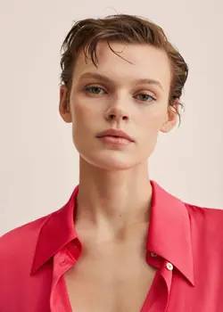 شومیز زنانه سرخابی منگو