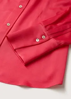 شومیز زنانه سرخابی منگو