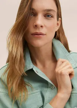 شومیز زنانه فیروزه ای منگو