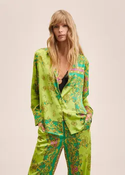 شومیز زنانه سبز منگو